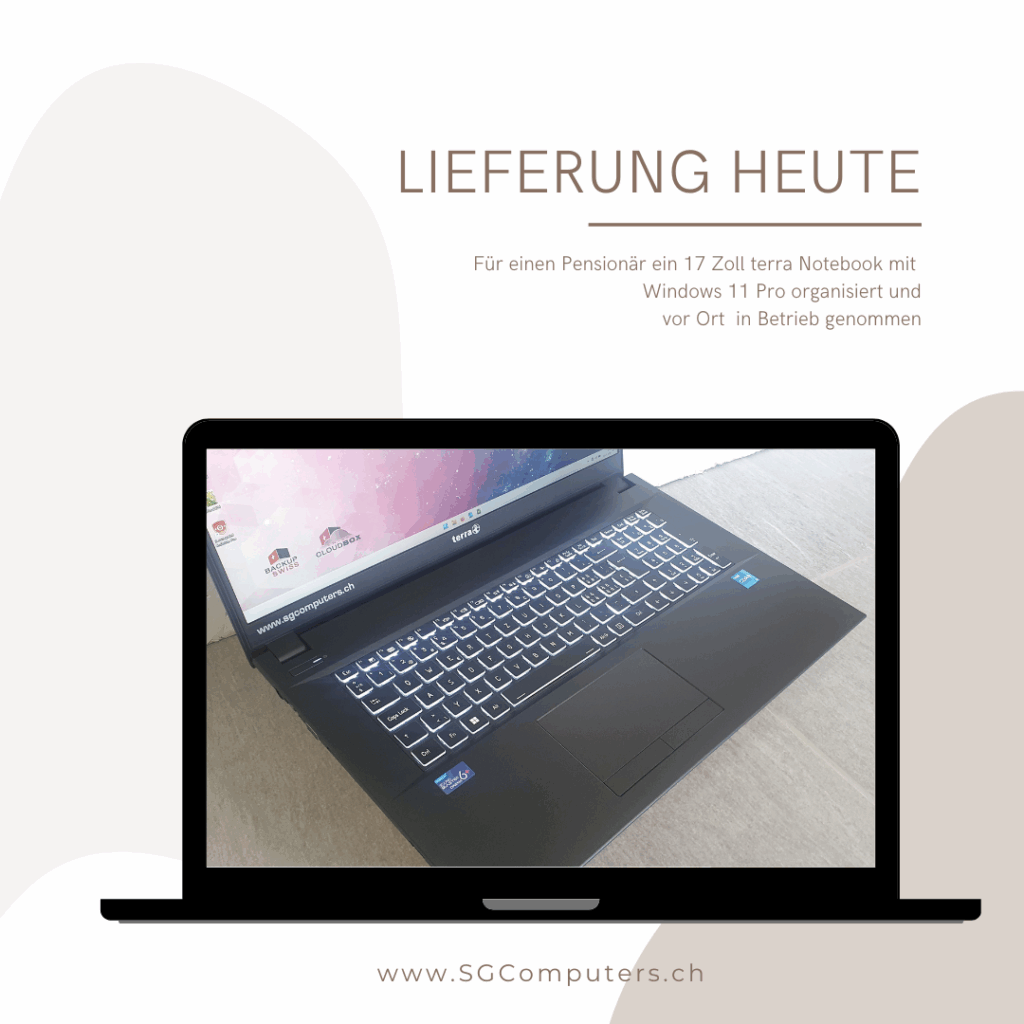 Entdecken Sie das Terra Notebook: 60 Monate Garantie für sorgenfreies Arbeiten 2 Heute Geliefert
